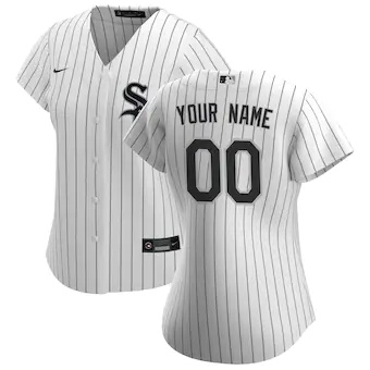 womens nike white chicago white sox home replica custom jer